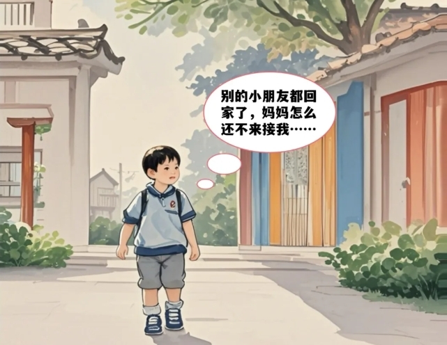 孩子孤单等待的身影.png